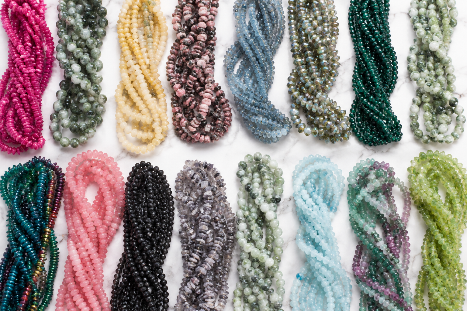 MICRO FACETED BEADS