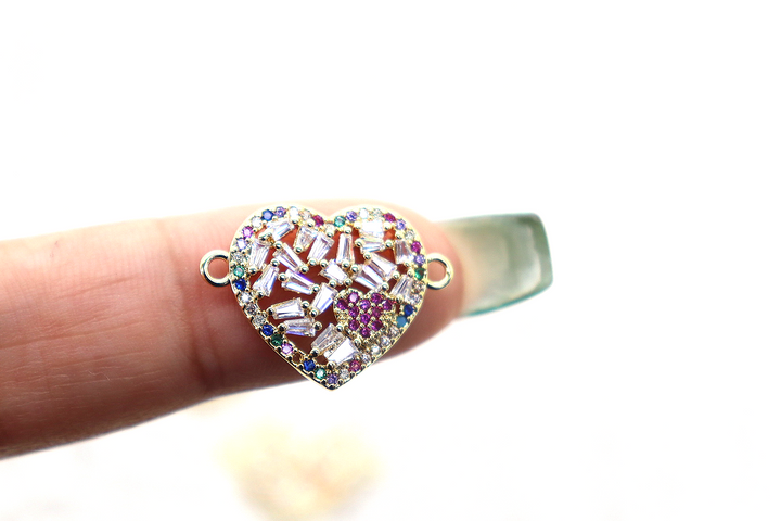 Colorful Heart Connector