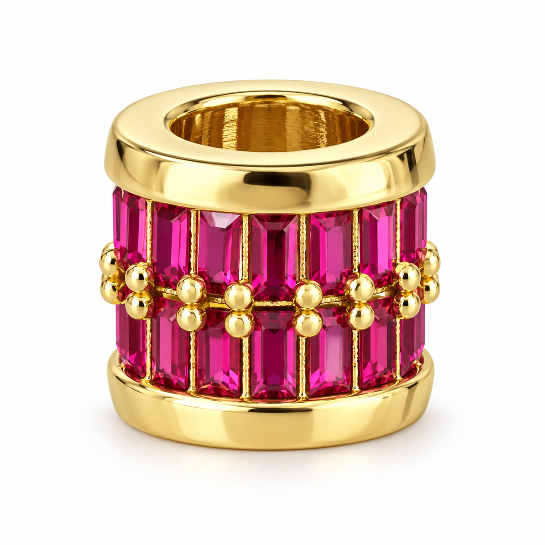 Big Hole Micro Pave Spacer