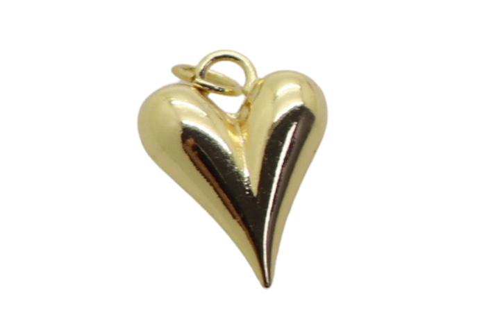 Small Heart Enamel Charm