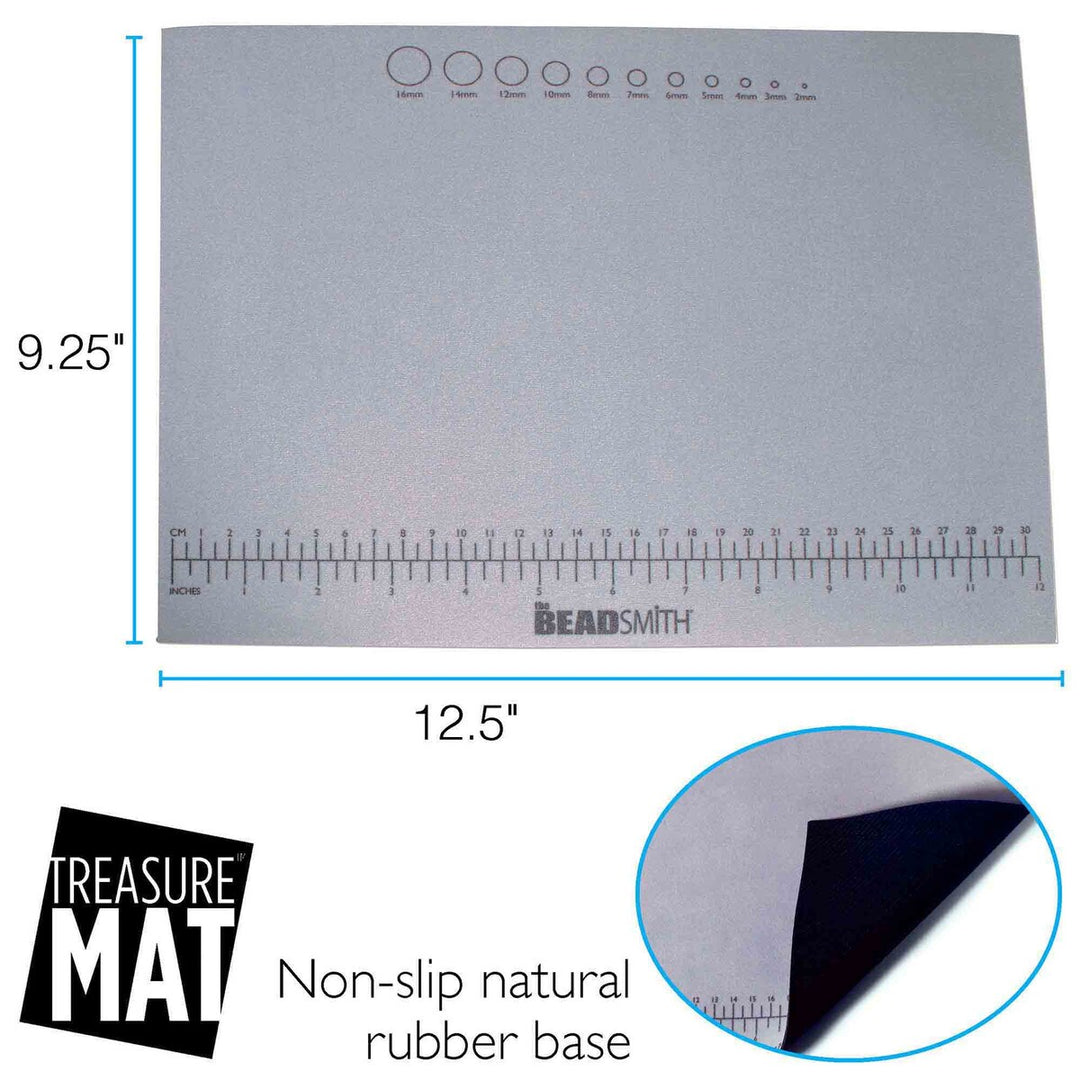 The Beadsmith Non-Slip Treasure Mat