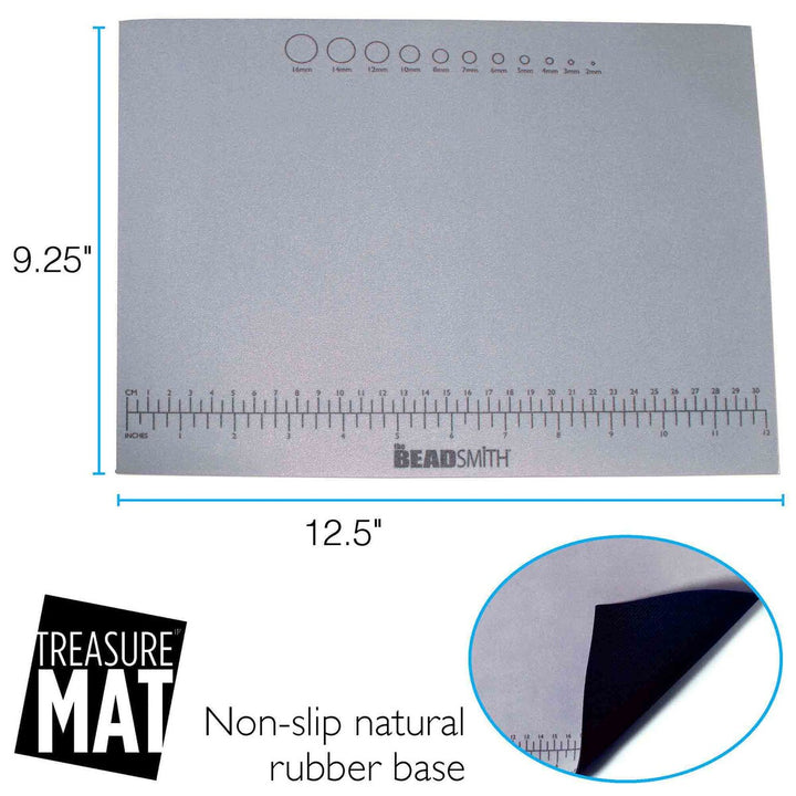 The Beadsmith Non-Slip Treasure Mat