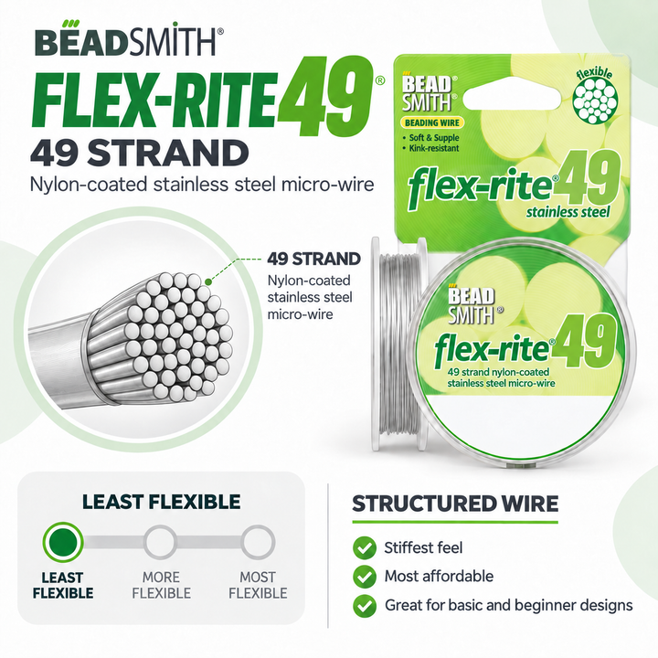 Flex Rite Beading Wire 49"