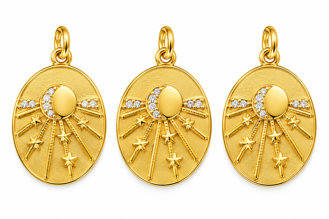 Moon-Star Pendant