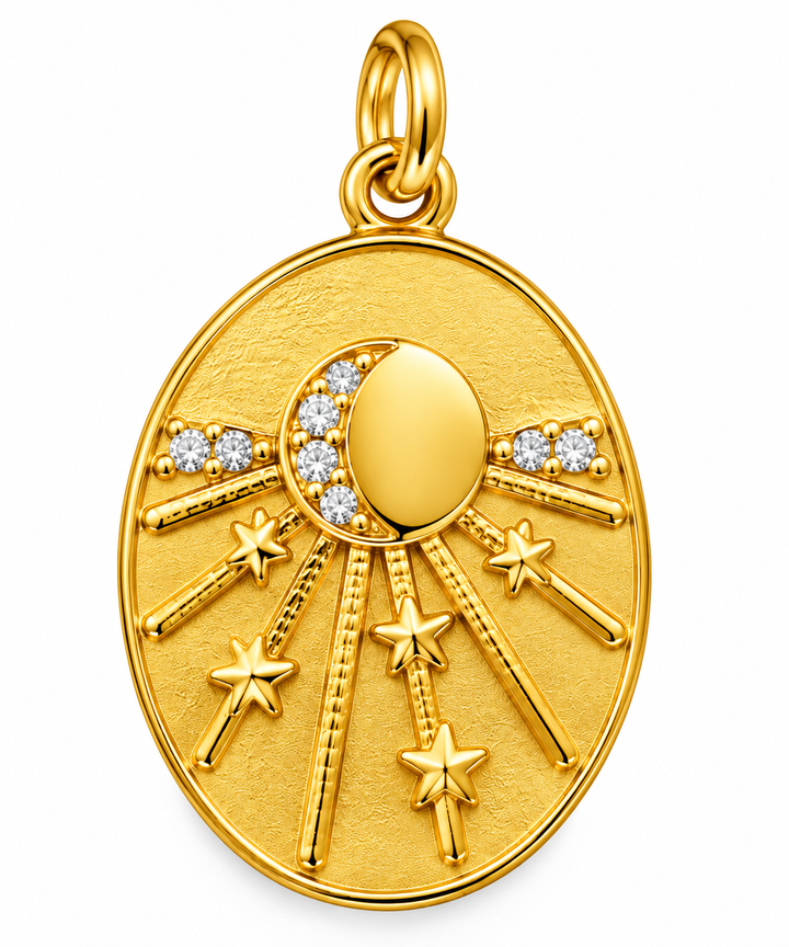 Moon-Star Pendant
