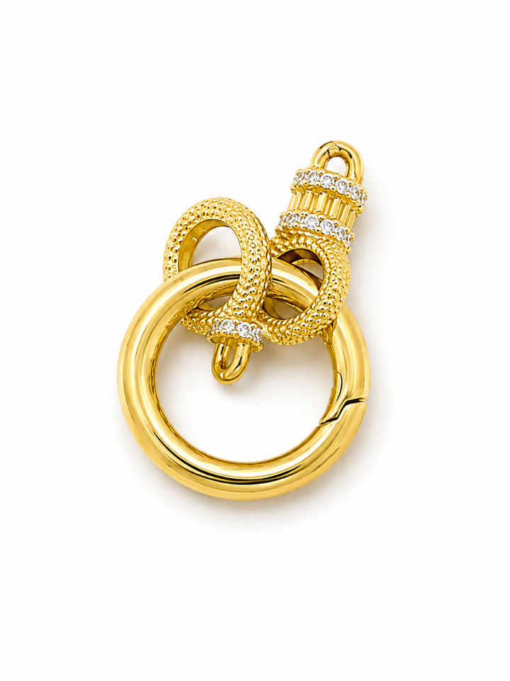 Round Carabiner Lock Clasp