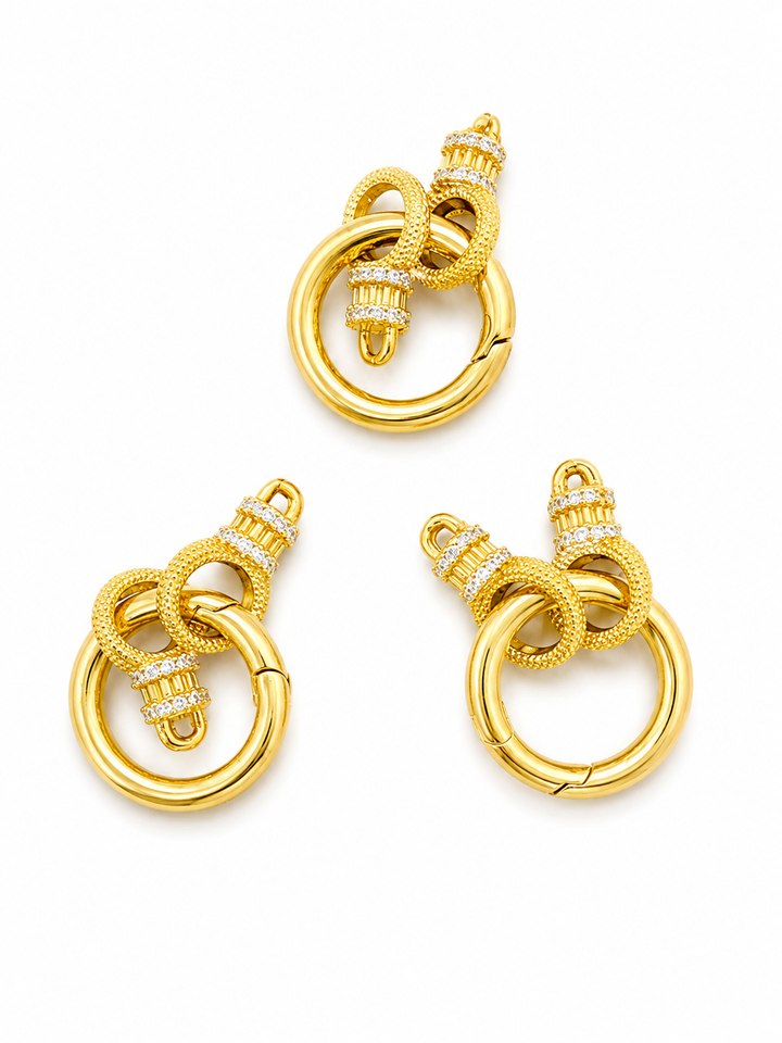 Round Carabiner Lock Clasp