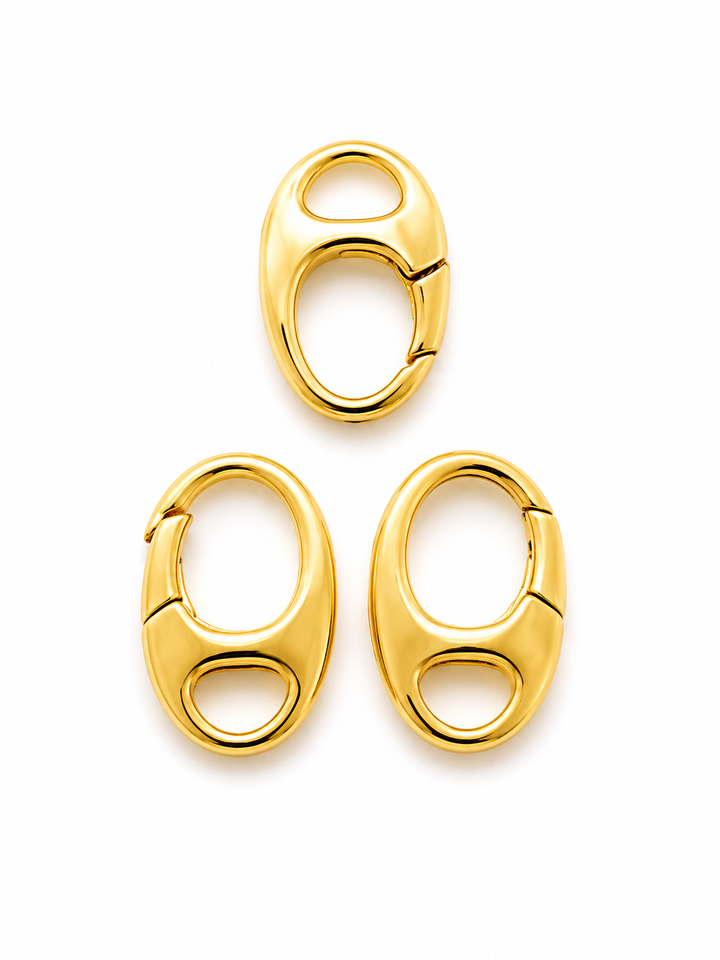 Oval Carabiner Lock Clasp