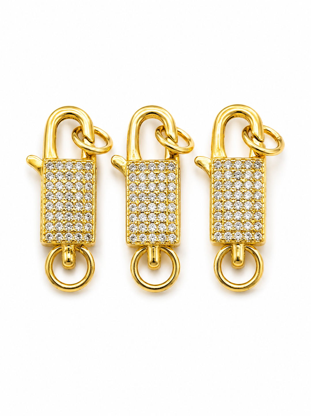 Small Micro Pave Clasp