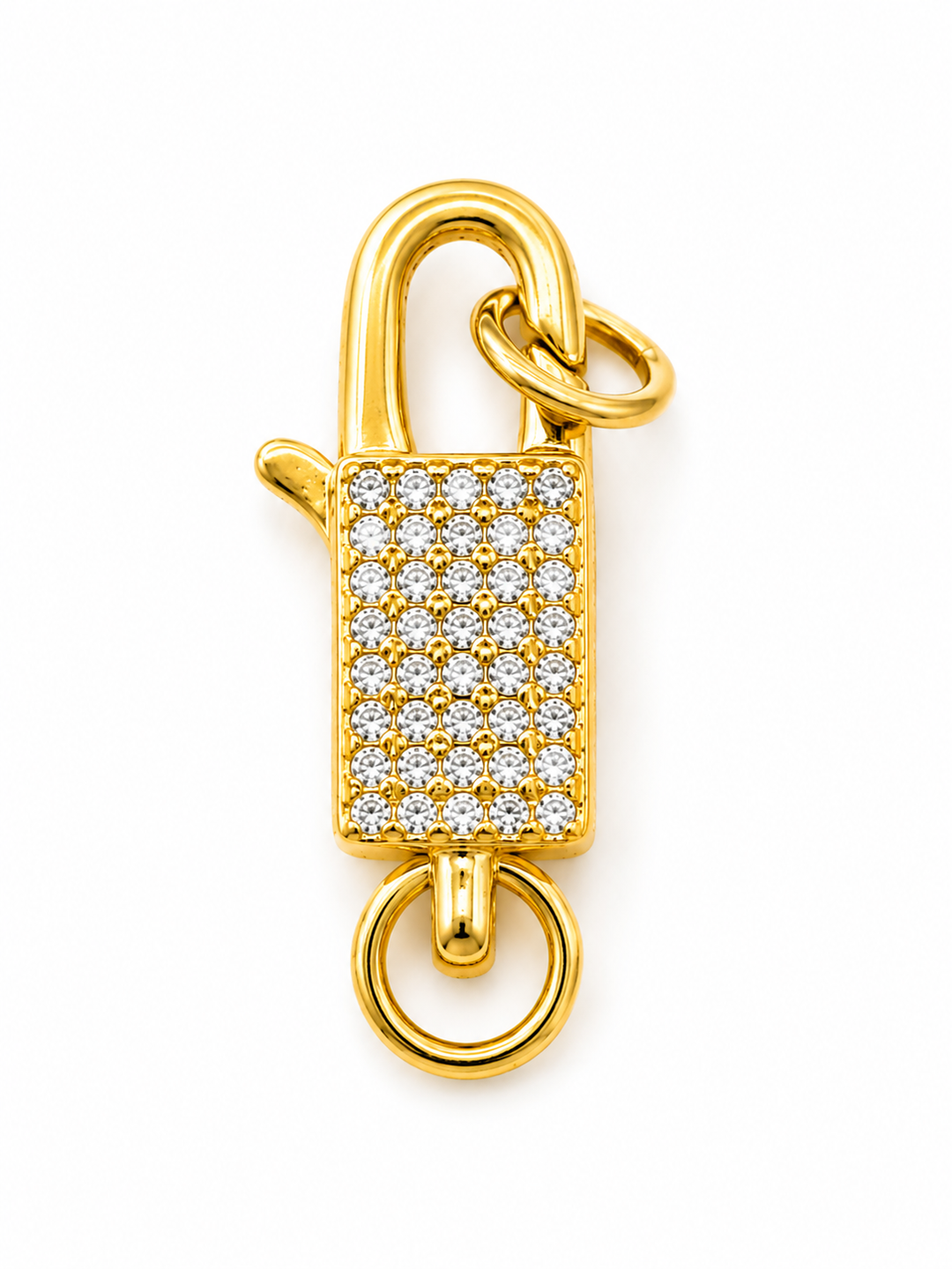 Small Micro Pave Clasp