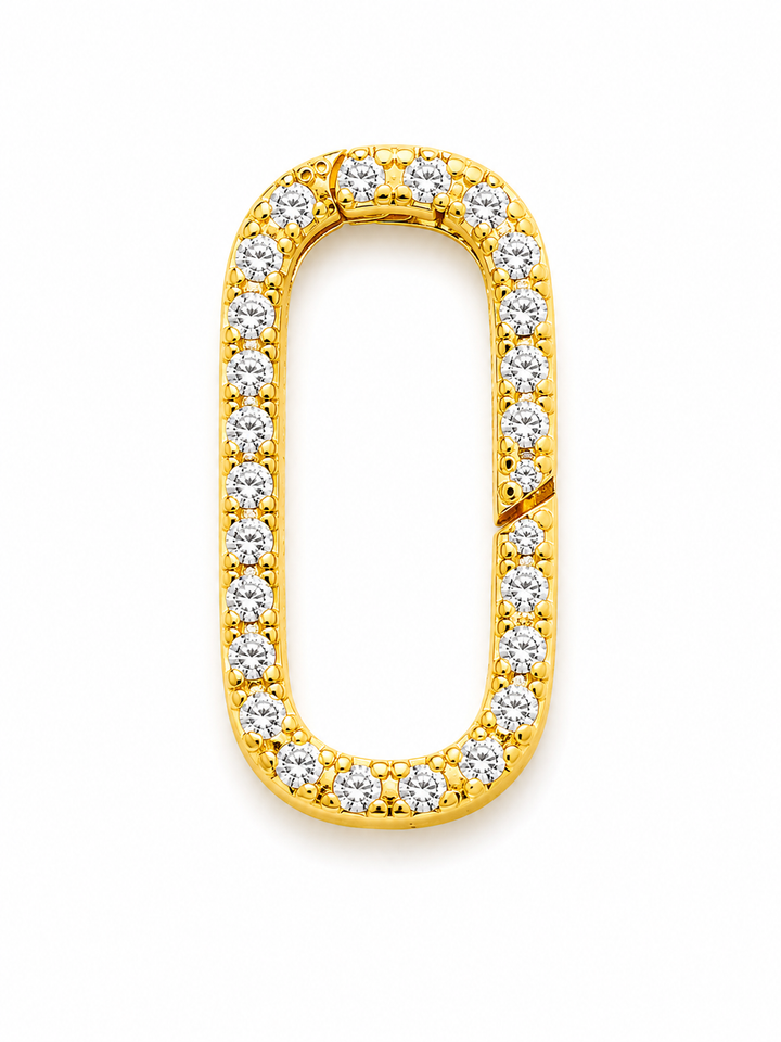 Large Micro Pave Clasp