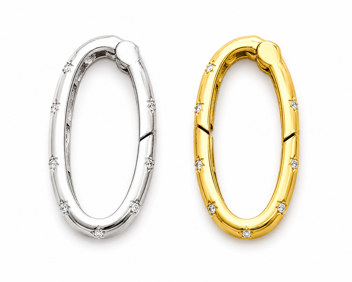 Oval Carabiner Clasp