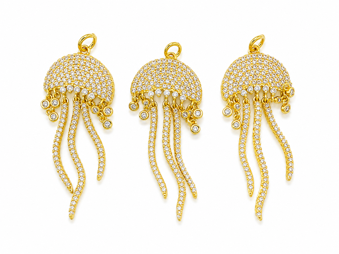 Jellyfish Micro Pave Pendant