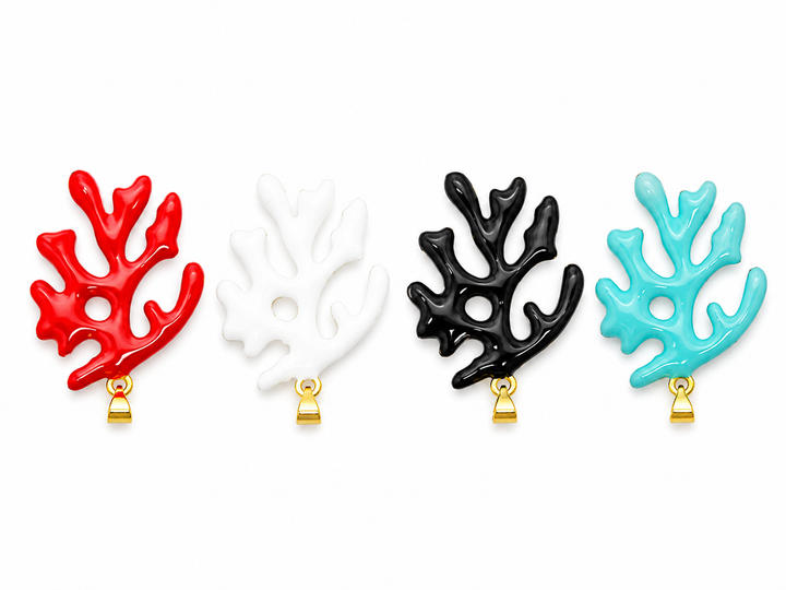 Colorful Coral Pendant
