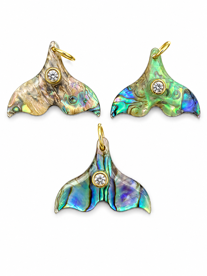 Abalone Tail Charm