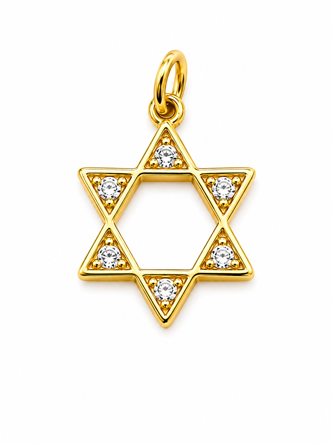 Small Jewish Star Charm