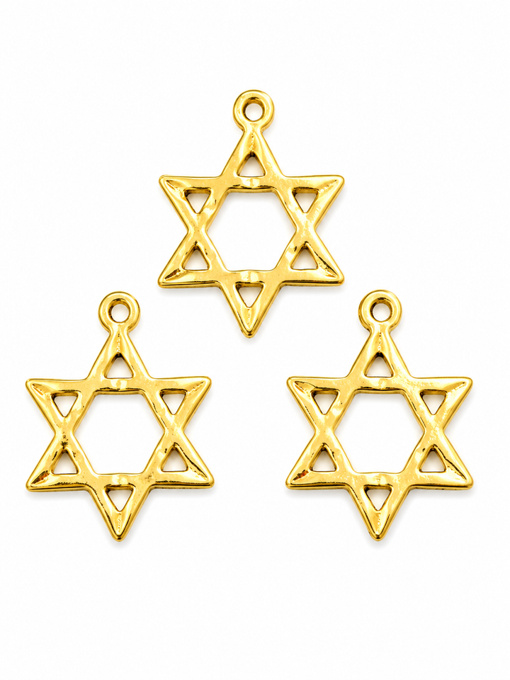 Small Jewish Star Charm