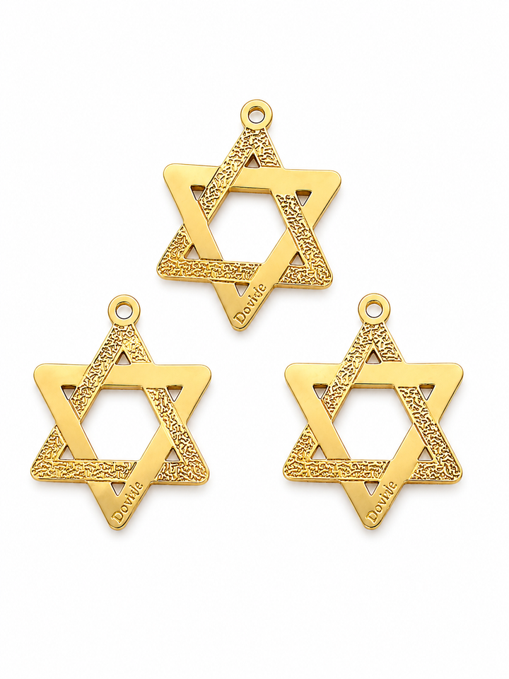 Small Jewish Star Charm
