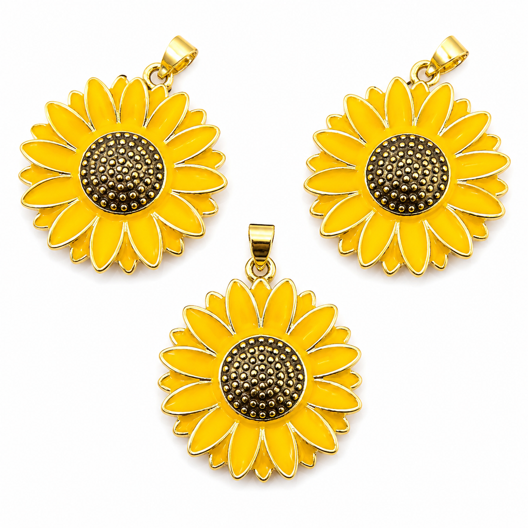 Sun Flower Pendant