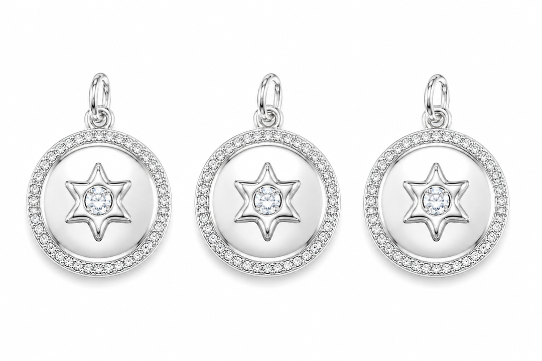 Jewish Star Charm