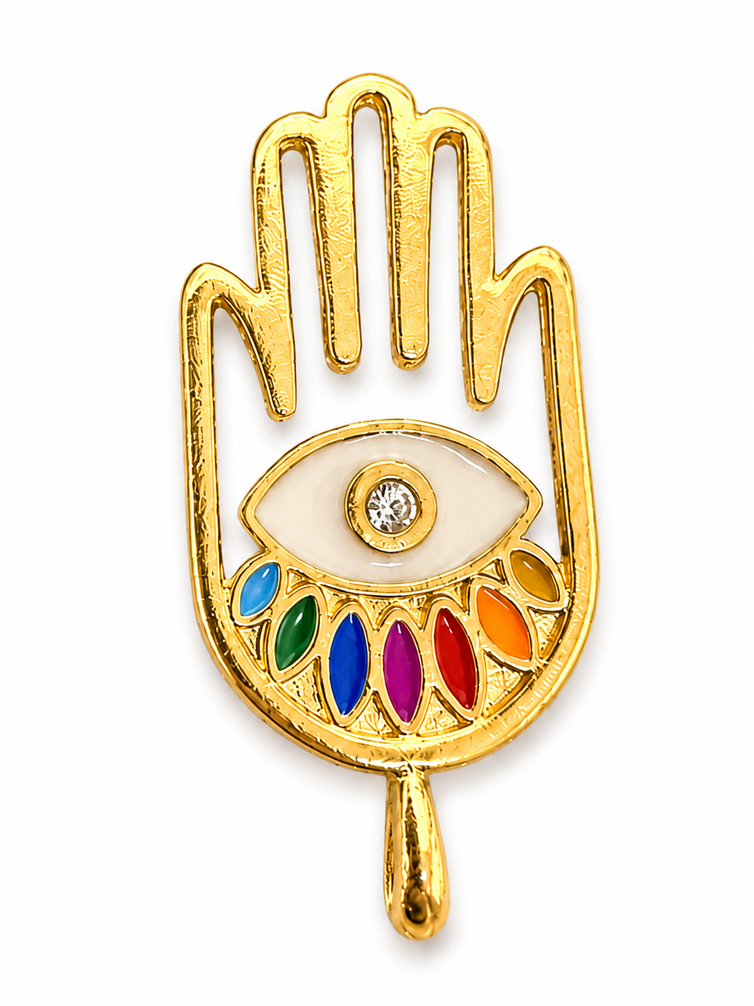 Evil Eye Hamsa Pendant