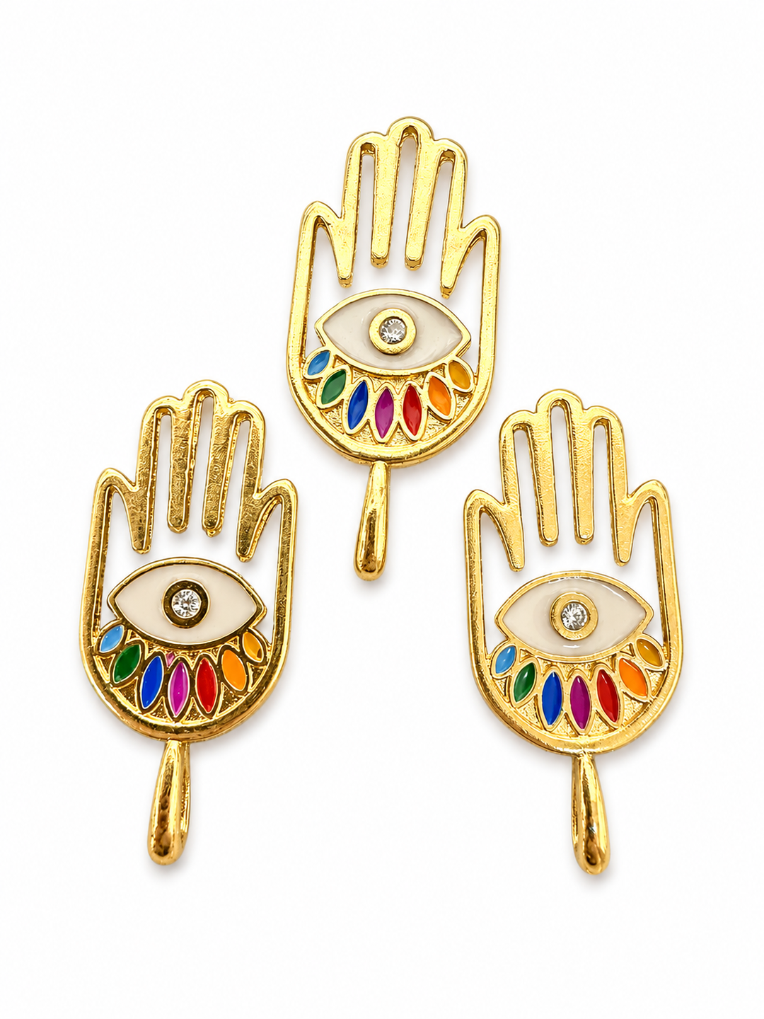 Evil Eye Hamsa Pendant