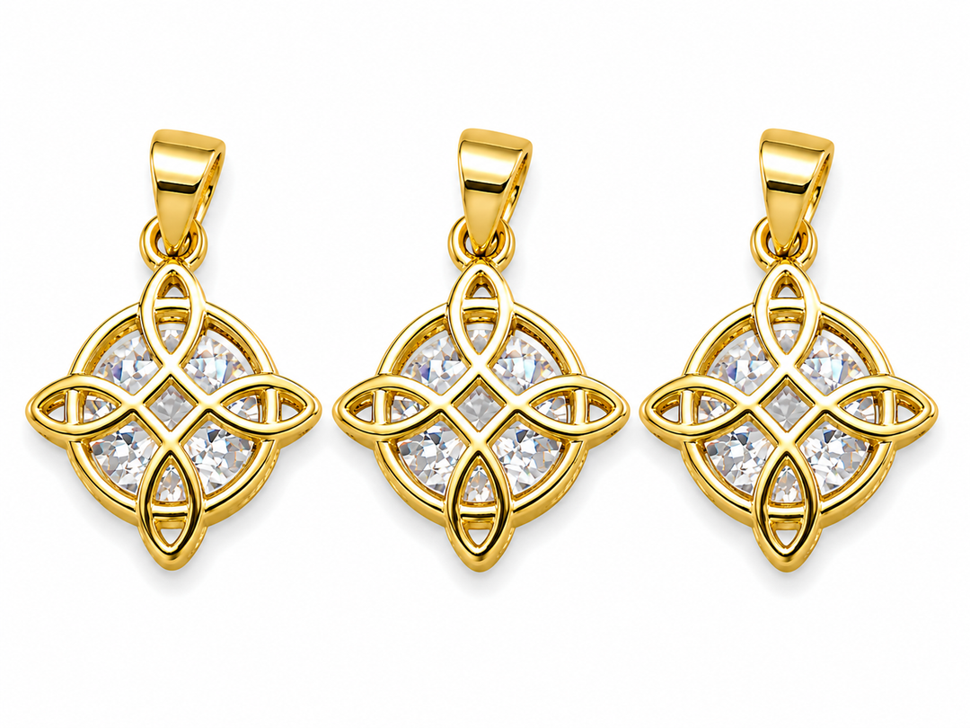 Witch Knot Med Charm