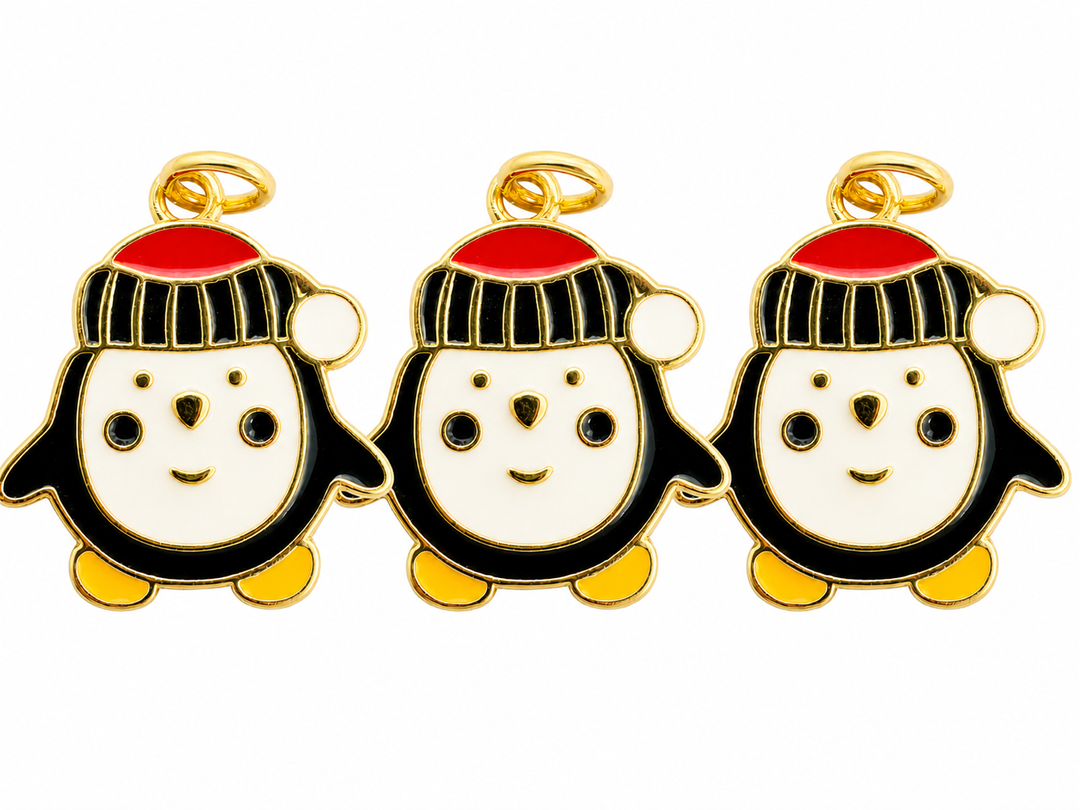 Penguin Christmas Charm