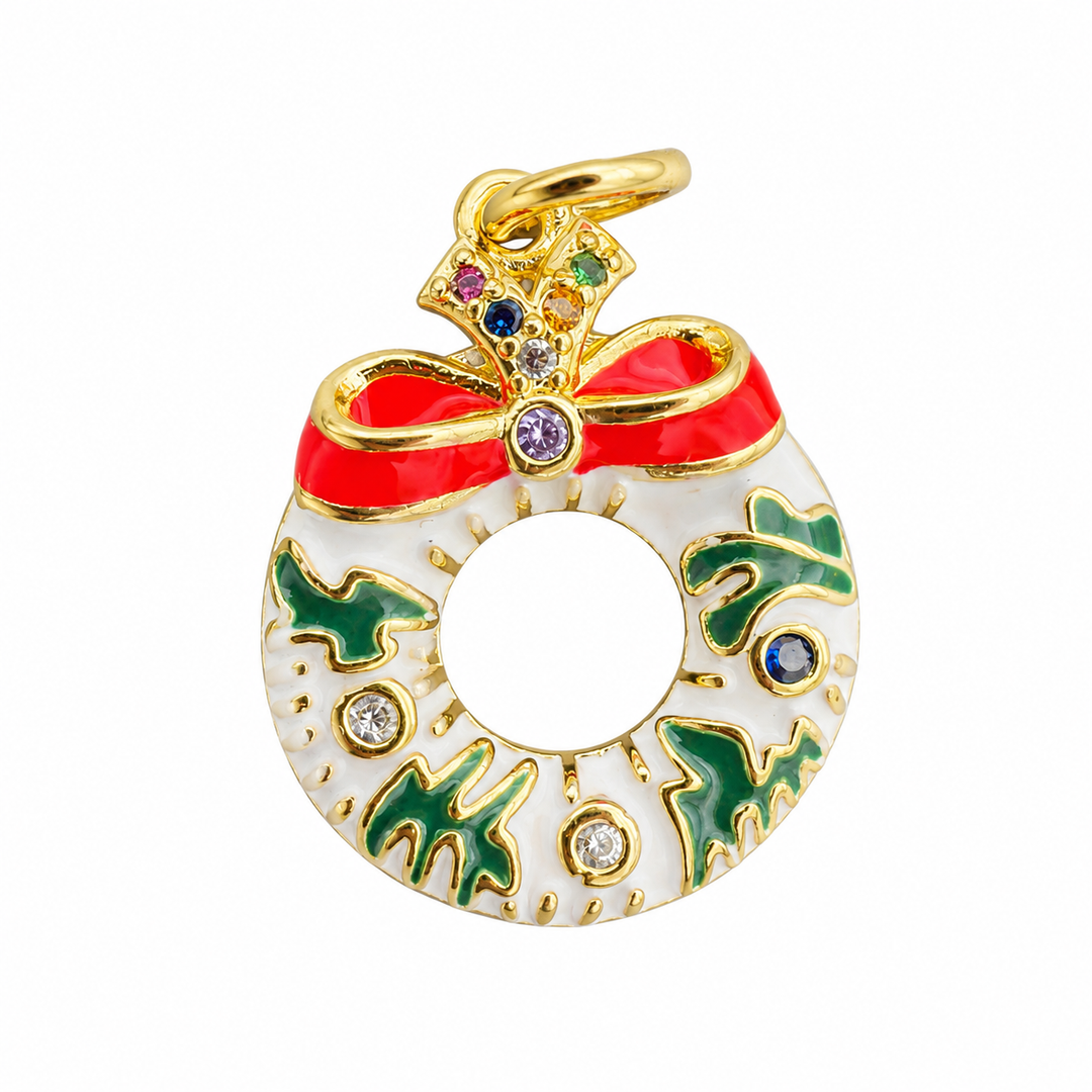 Christmas Wreath Charm