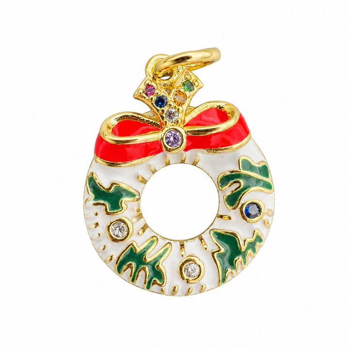 Christmas Wreath Charm