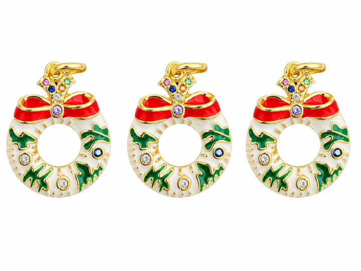 Christmas Wreath Charm
