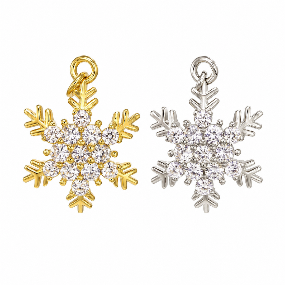Snowflake Christmas Charm