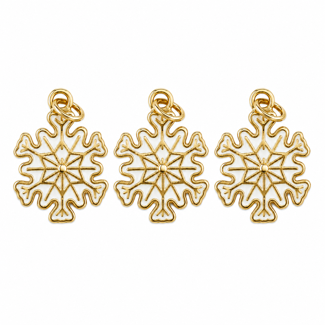 Snowflake Christmas Charm