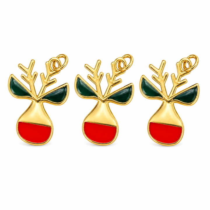 Reindeer Christmas Charm