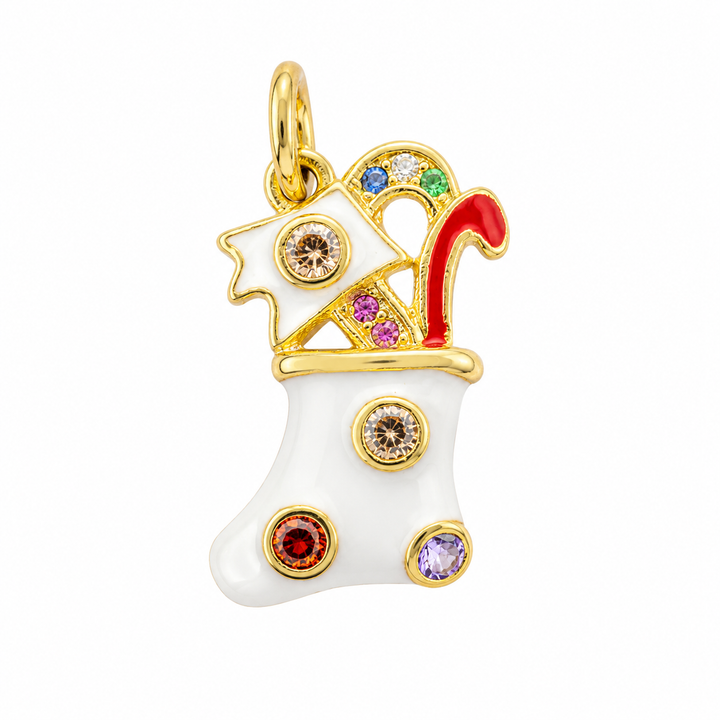 Small Stocking Christmas Charm