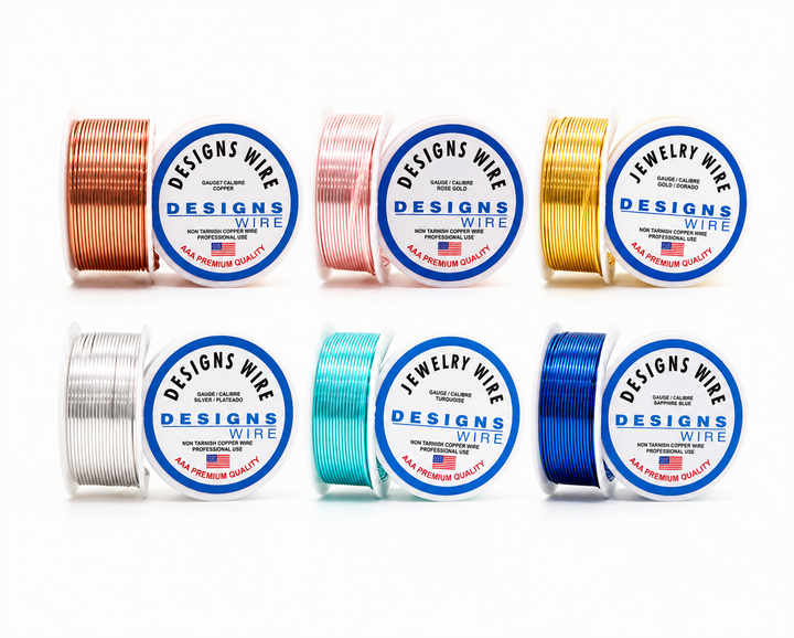 6 PACK / DESIGNS WIRE- Copper wire (EXCLUSIVE PACK PROMO)