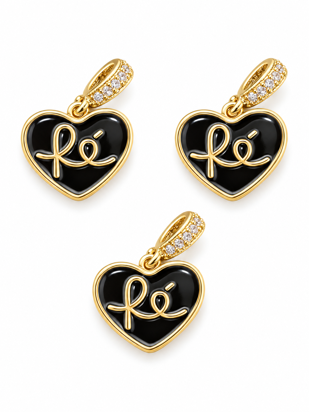 Fe Heart Charm