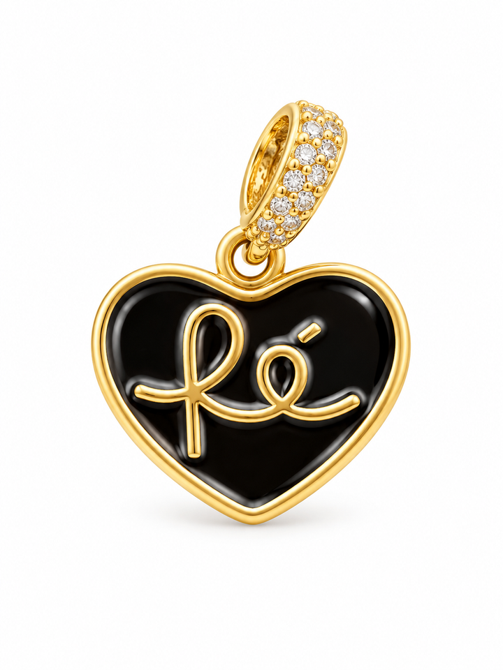 Fe Heart Charm