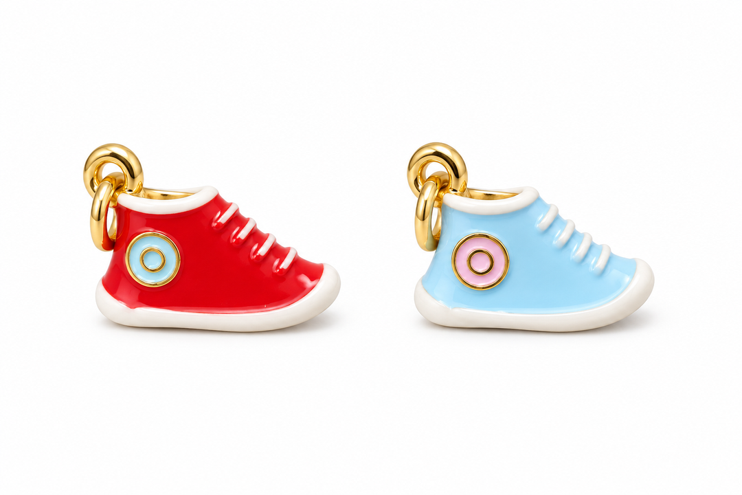 Shoe Enamel Charm