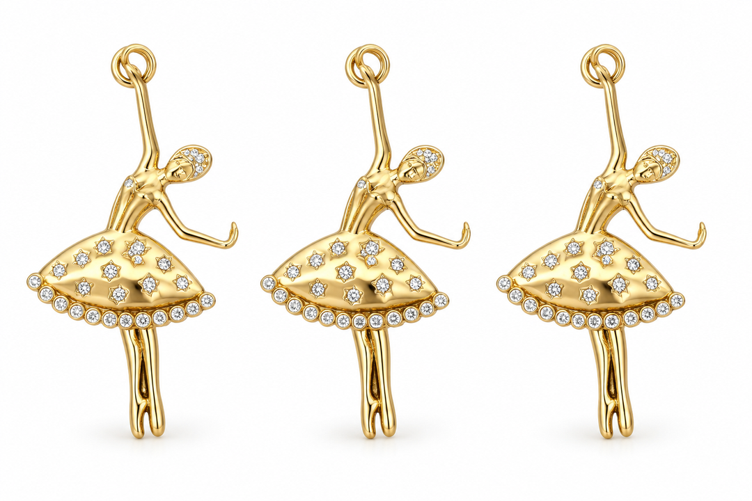 Ballerina Charm