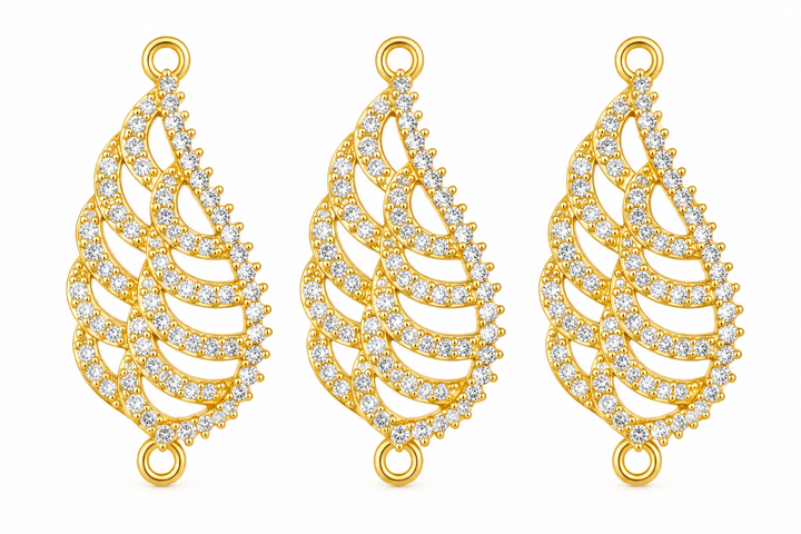 Leaves Micro Pave Connector