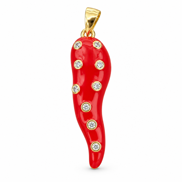 Horn Micro Pave Pendant