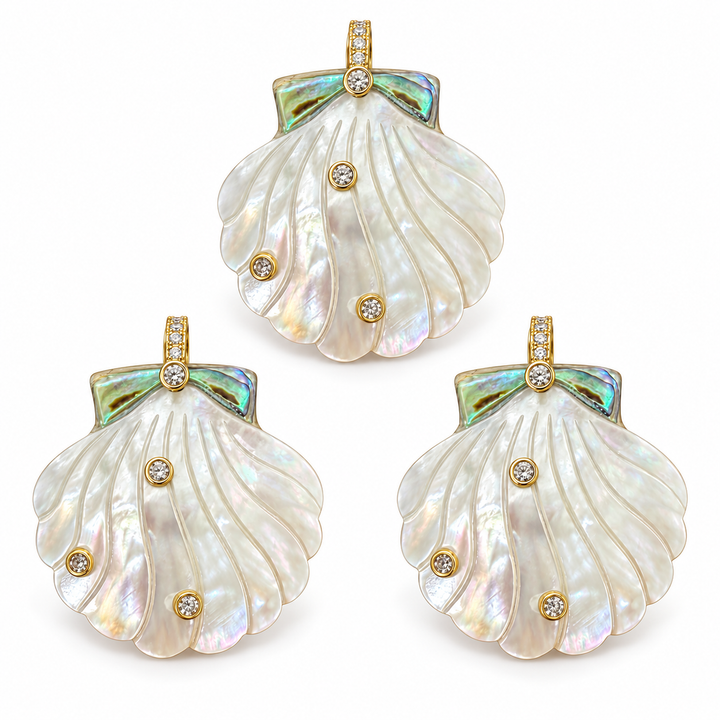 Mother Of Pearl Shell Pendant