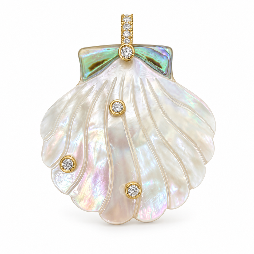 Mother Of Pearl Shell Pendant