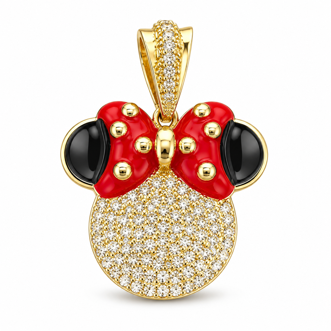 Mini Mouse Micro Pave Pendant