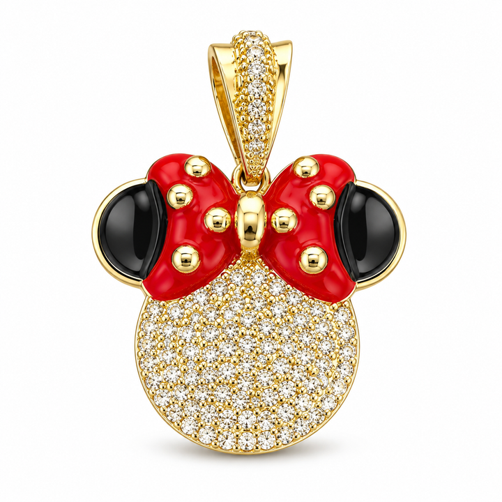 Mini Mouse Micro Pave Pendant
