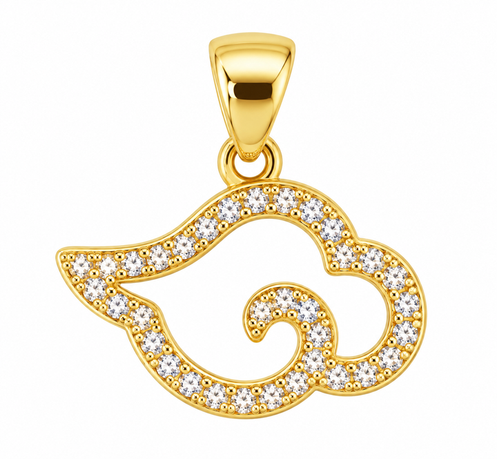 Wind Micro Pave Charm