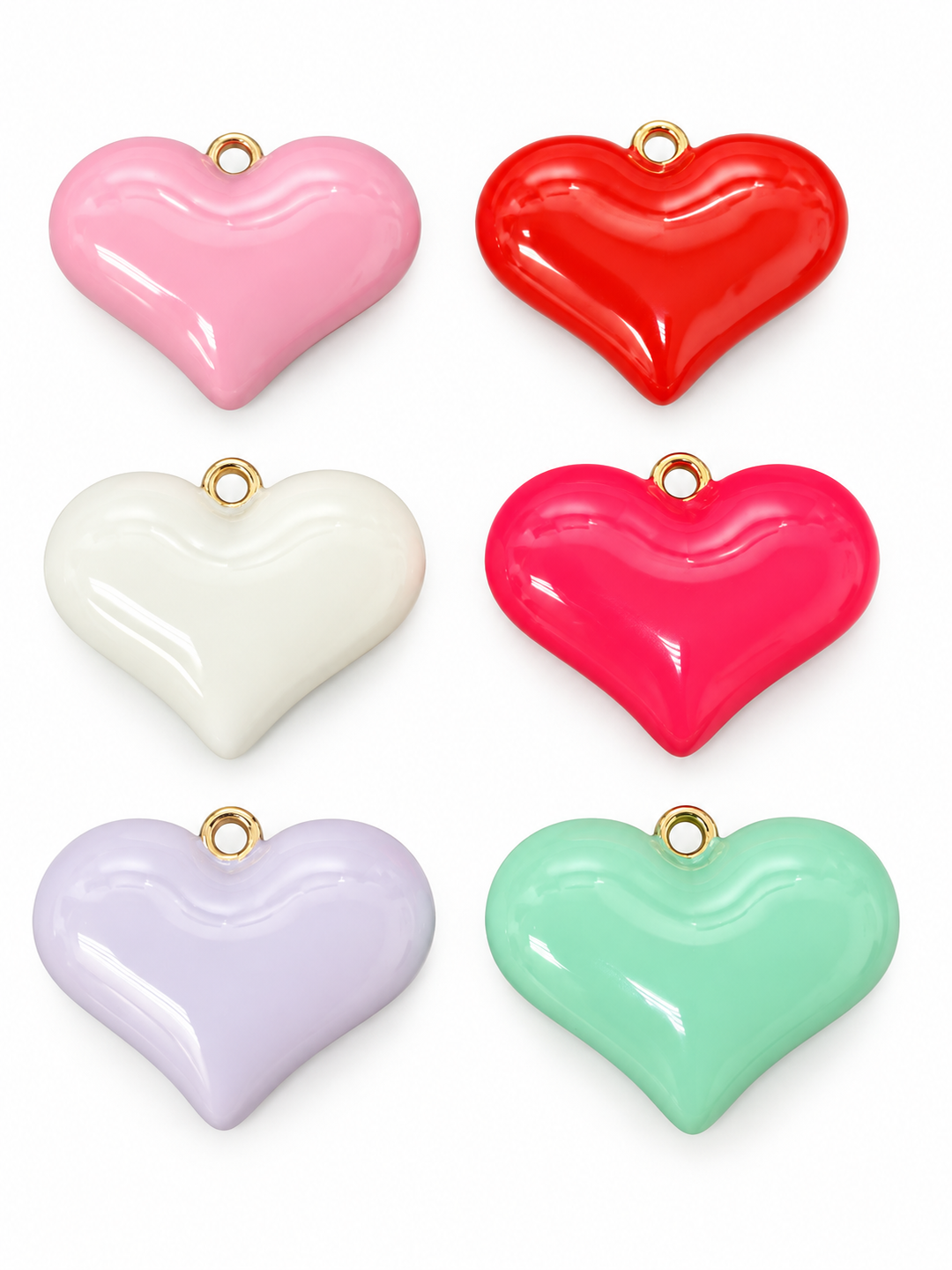 Glass Heart Pendant