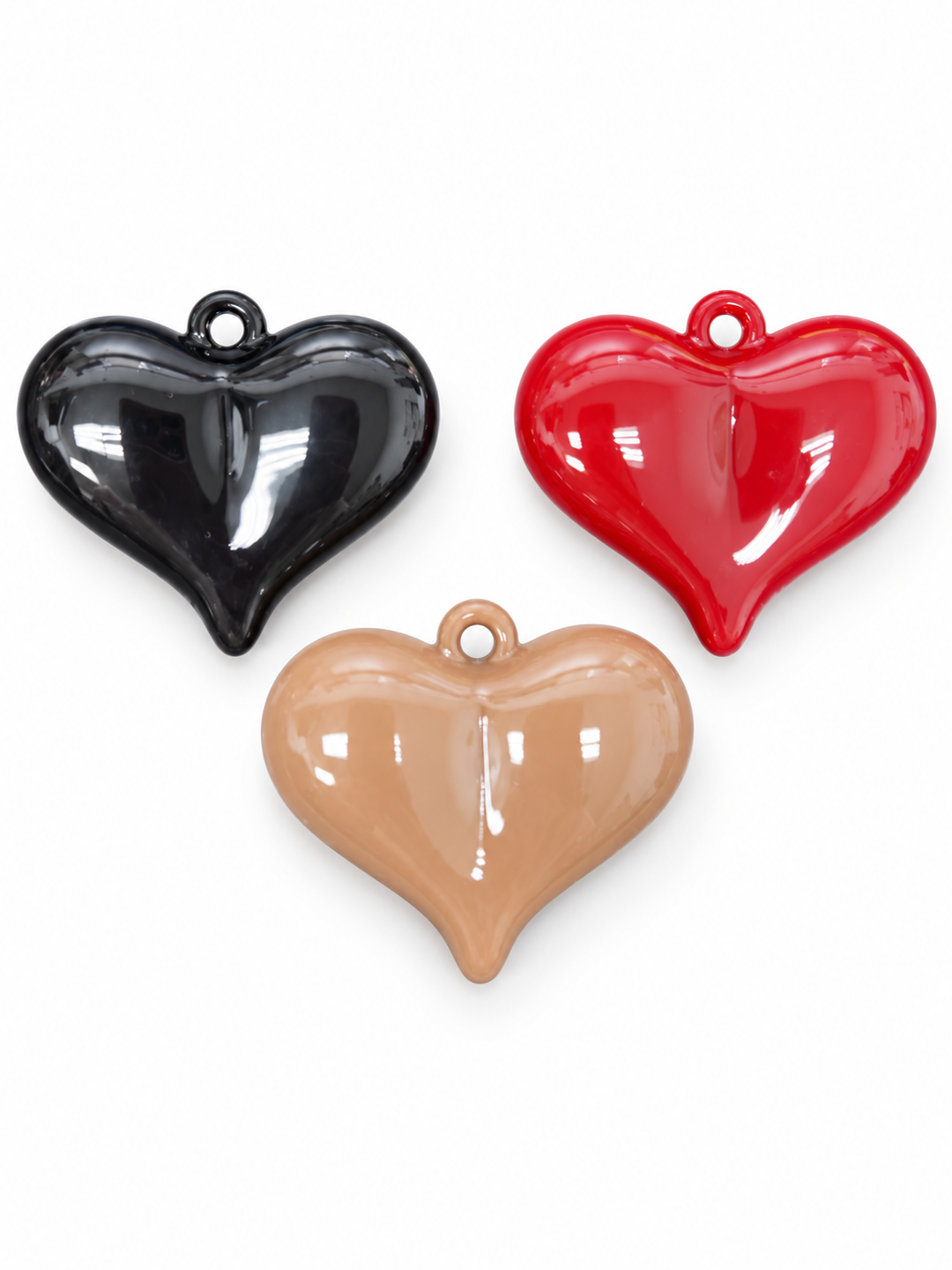 Large Enamel heart Pendant