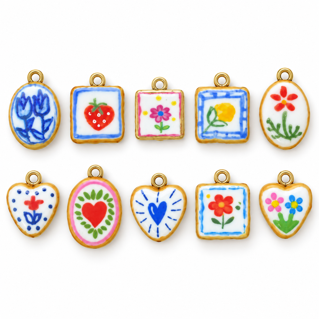 Hand Painted Charm